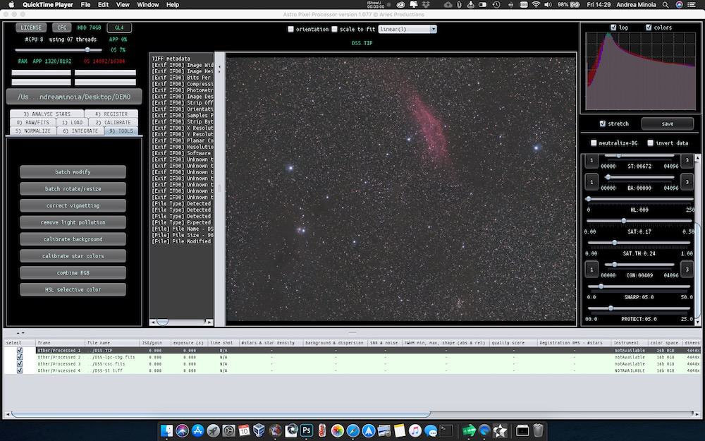 Astro Pixel Processor APP