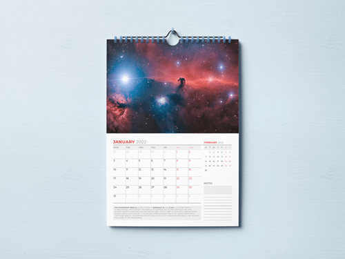 2022 Wall Calendar - Practical Astrophotography Magazine