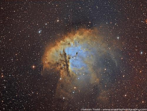 NGC281-Pacman-Nebula-SHO-Signed