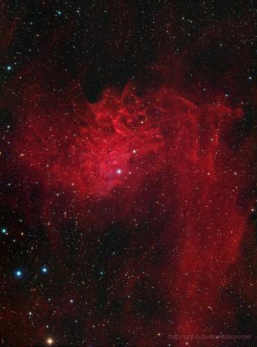 ic405 flaming star nebula